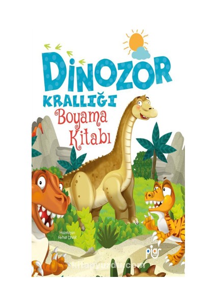 Dinozor Krallığı Boyama Kitabı