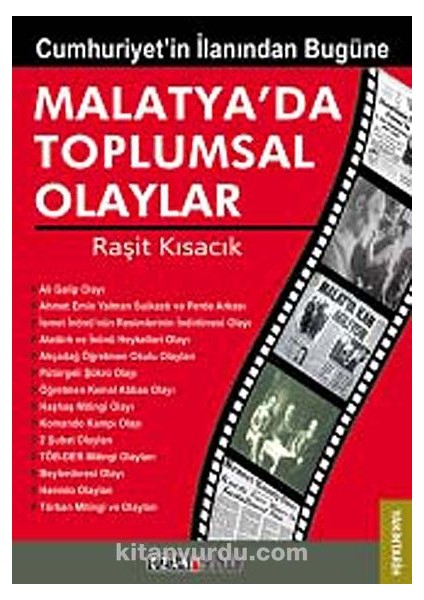 Cumhuriyet'in Ilanından Bugüne Malatya'da Toplumsal Olaylar