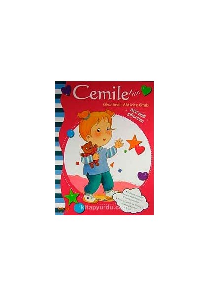 Cemile'nin Çıkartmalı Aktivite Kitabı 322 Simli Çıkartma