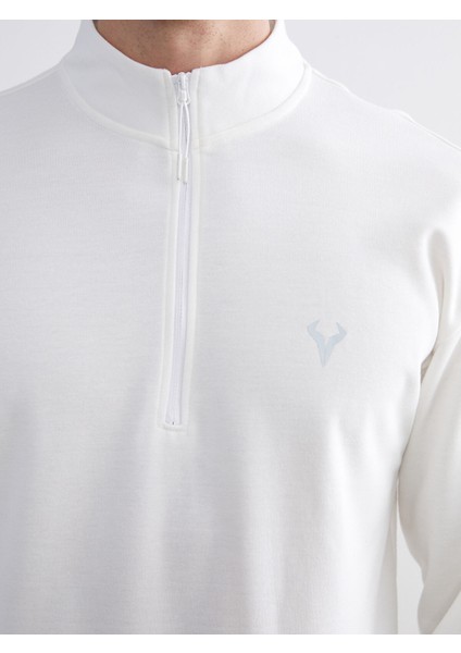 Yeni Sezon Dik Yaka Erkek Sweatshirt modelleri