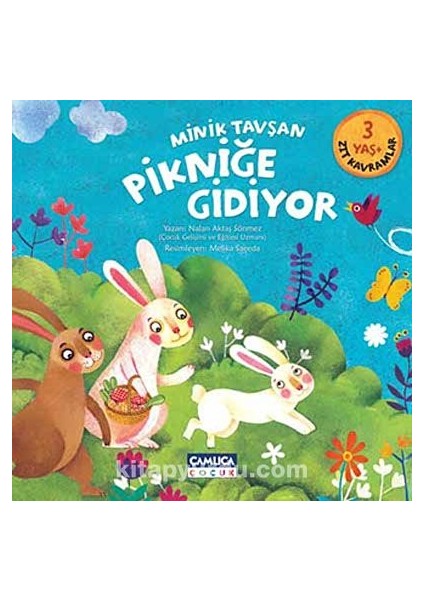 Minik Tavşan Pikniğe Gidiyor Zıt Kavramlar