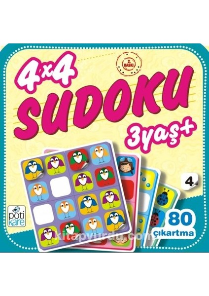 4x4 Sudoku -4 (3 Yaş+)