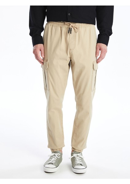 Yeni Sezon Standart Kalıp Gabardin Erkek Kargo Pantolon fiyatları