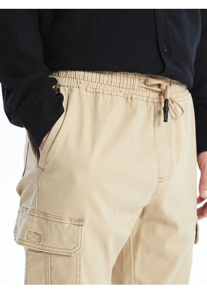 Yeni Sezon Standart Kalıp Gabardin Erkek Kargo Pantolon modelleri