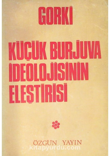Küçük Burjuva Ideolojisinin Eleştirisi (2-A-29)