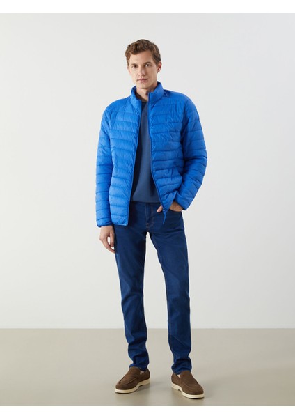 Yeni Sezon Standart Kalıp Dik Yaka Erkek Şişme Mont fiyatları