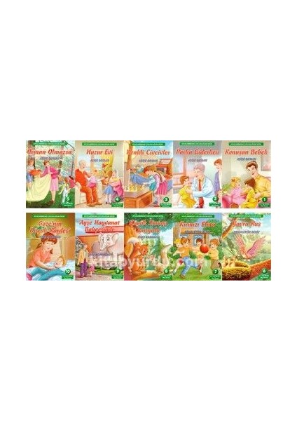 Avuçlarımdaki Çocukluğum Dizisi 10 Kitap (2-6 Yaş)