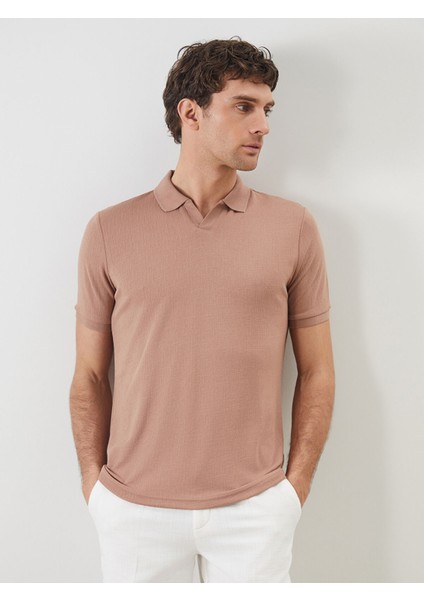 Yeni Sezon Polo Yaka Kısa Kollu Erkek Tişört