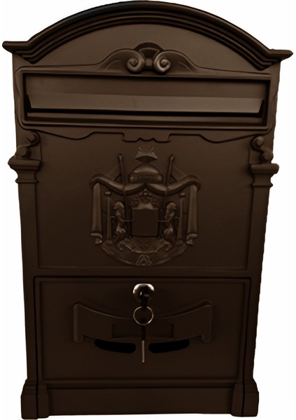 Glamour Villa Tipi Dekoratif Antik Bakır Posta Kutusu indirimleri