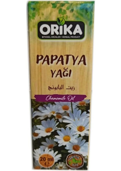 Papatya Yağı 20 ml fiyatları