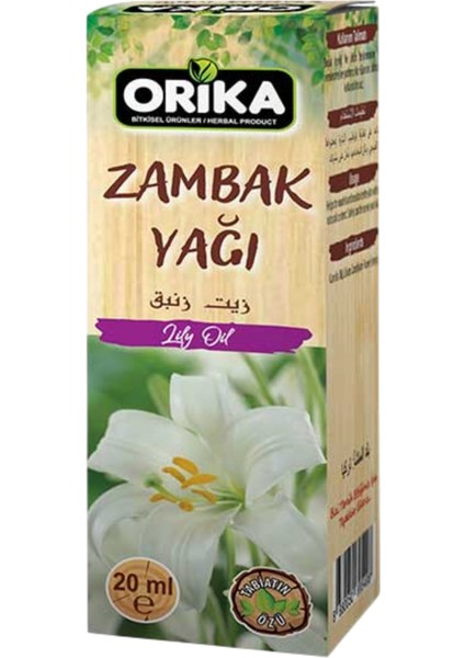 Zambak Yağı 20 ml