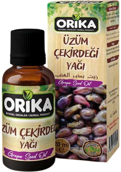Üzüm Çekirdeği Yağı 20 ml