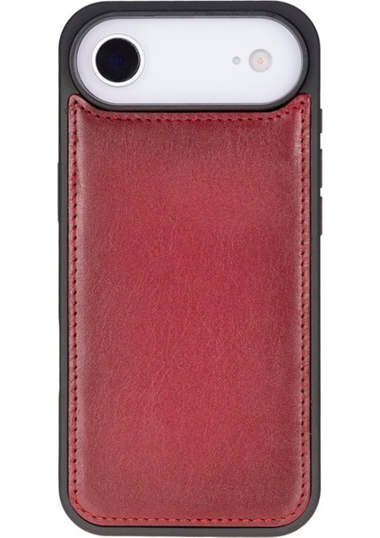 Apple iPhone 17 Air Uyumlu Hakiki Deri Kişiselleştirilebilir Telefon Kılıfı