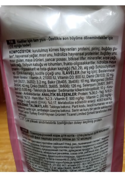 Kitten Yavru Kedi Kuru Maması 2 KG+3 ADET KEDİ ÖDÜL KREMA modelleri