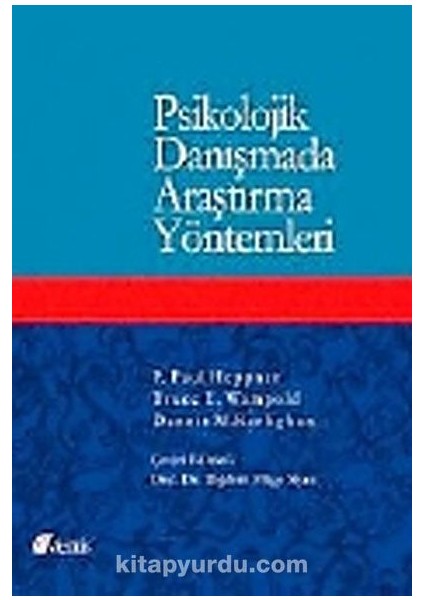Psikolojik Danışmada Araştırma Yöntemleri