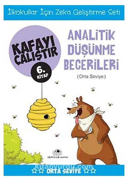 Analitik Düşünme Becerileri / Kafayı Çalıştır 6. Kitap (Orta Seviye)