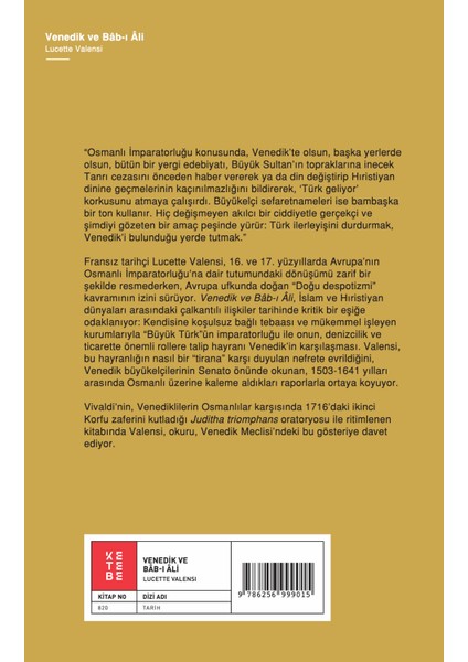 Venedik ve Bâb-ı Âli - Lucette Valensi fiyatları