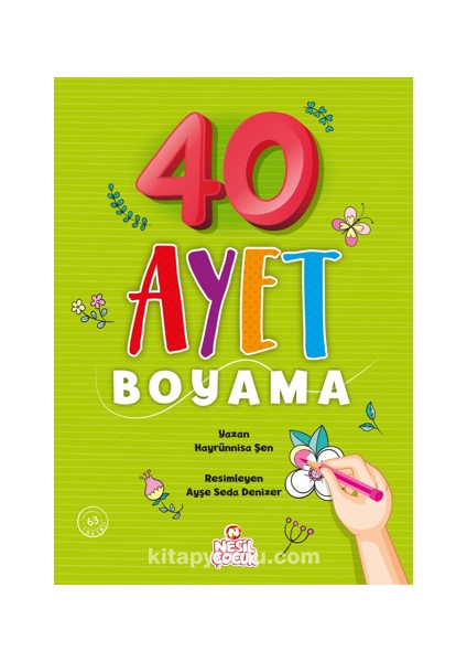 40 Ayet Boyama