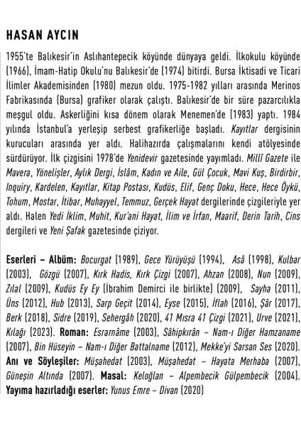Müşahedat - Hasan Aycın modelleri