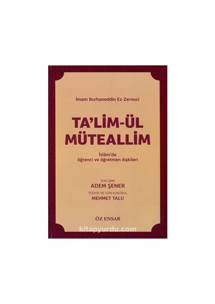 Ta'lim-Ül Müteallim