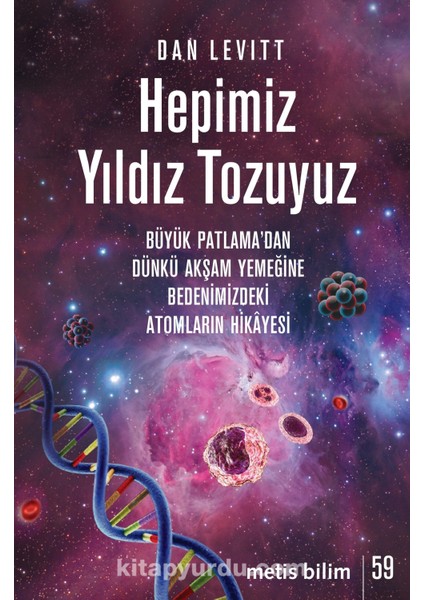 Hepimiz Yıldız Tozuyuz Büyük Patlama’dan Dünkü Akşam Yemeğine Bedenimizdeki Atomların Hikayesi