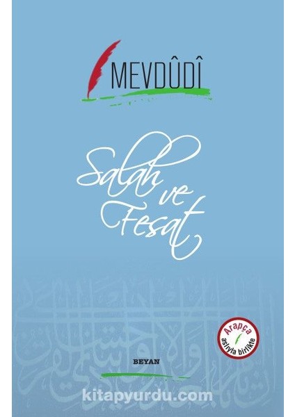 Salah ve Fesat (Iki Dil Bir Kitap - Arapça-Türkçe)