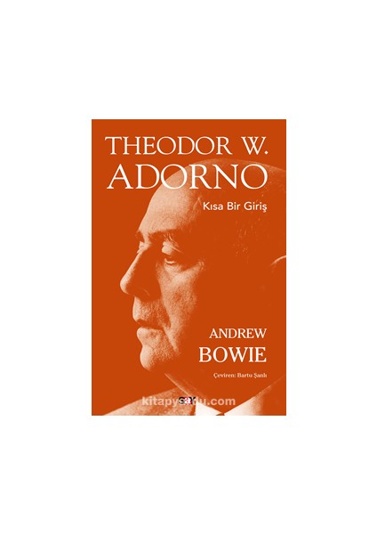 Theodor W. Adorno / Kısa Bir Giriş