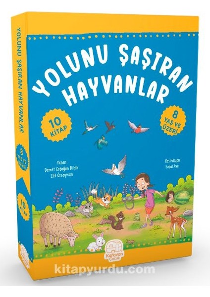 Yolunu Şaşıran Hayvanlar (10 Kitap)