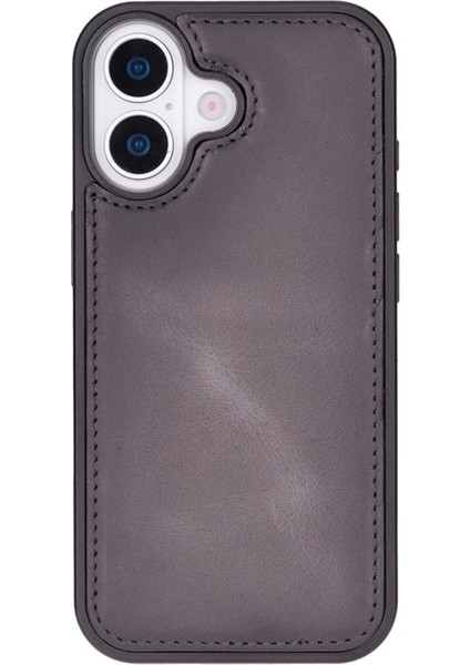 Apple iPhone 17 Uyumlu Hakiki Deri Kişiselleştirilebilir Telefon Kılıfı