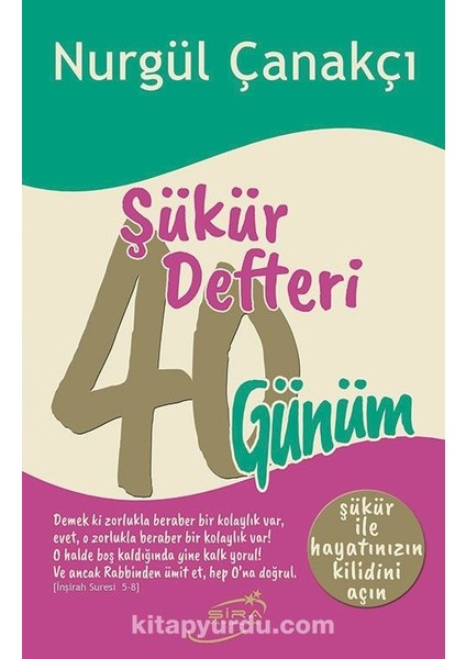 Şükür Defteri 40 Günüm