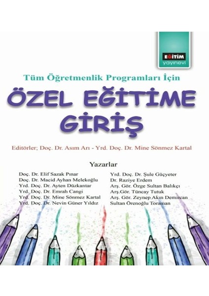 Tüm Öğretmenlik Programları Için Özel Eğitime Giriş