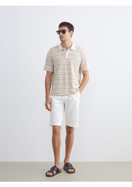 Yeni Sezon Polo Yaka Çizgili Erkek Tişört fiyatları
