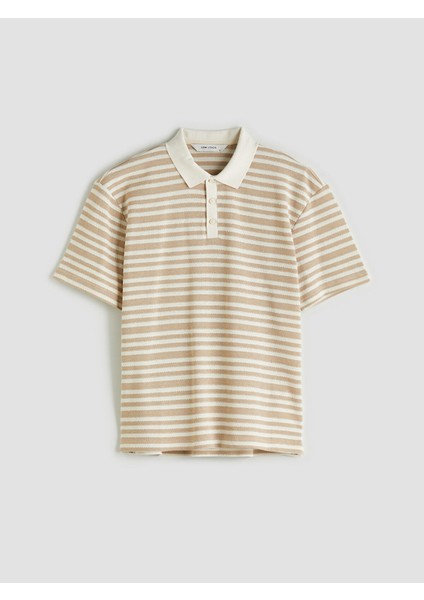 Yeni Sezon Polo Yaka Çizgili Erkek Tişört indirimleri