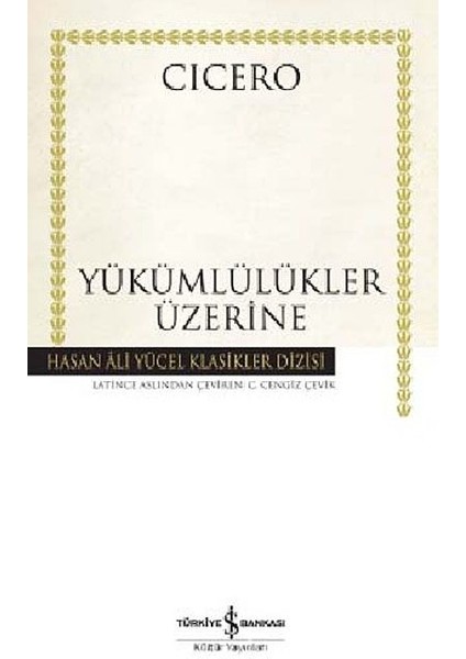 Yükümlülükler Üzerine (Karton Kapak)