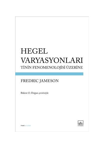 Hegel Varyasyonları: Tinin Fenomenolojisi Üzerine