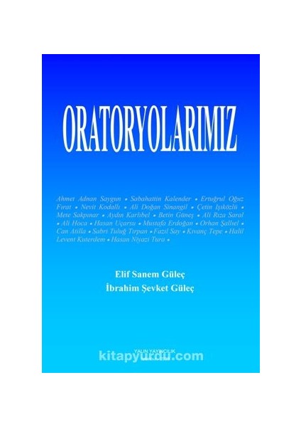 Oratoryolarımız