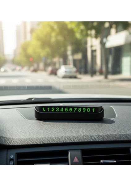 Universal Araç İçi Fosforlu Numaratör