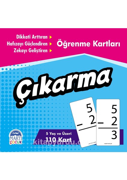 Öğrenme Kartları - Çıkarma