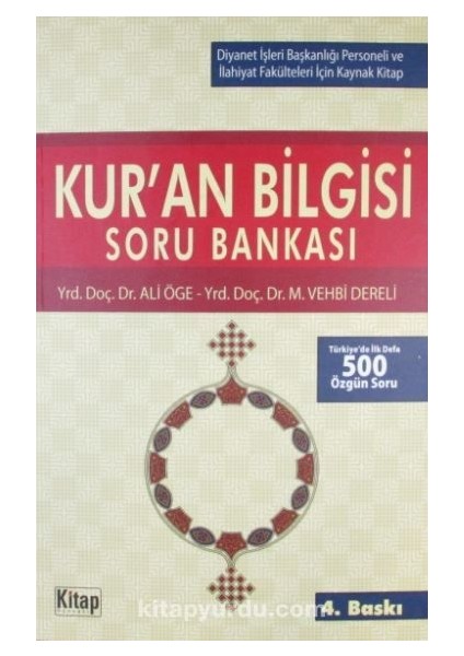 Kur'an Bilgisi Tecvid Soru Bankası