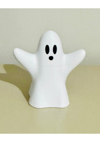 El Yapımı 3D Baskı Hayalet Mumluk-Halloween Dekorasyonu-Cadılar Bayramı Temalı-Beyaz-02 modelleri