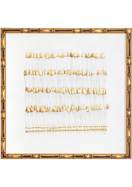 Flume Beyaz Tüylü Tablo TBL0096