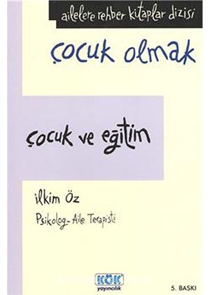 Çocuk ve Eğitim (Ciltsiz)