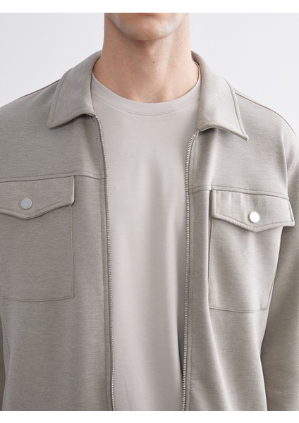 Yeni Sezon Standart Kalıp Gömlek Yaka Erkek Ceket modelleri