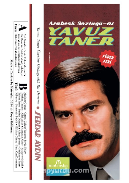 Arabesk Sözlüğü-01: Yavuz Taner Yavuz Taner Üzerine Diskografik Bir Deneme