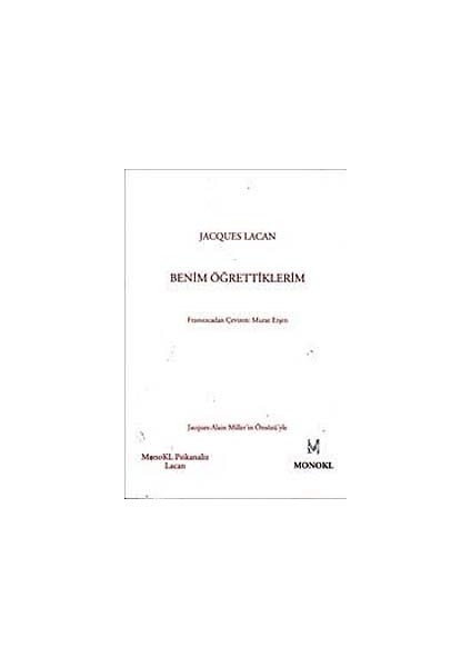 Benim Öğrettiklerim