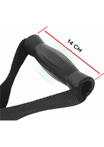 Fitness Elcik Siyah Çift - 25 cm fırsatları