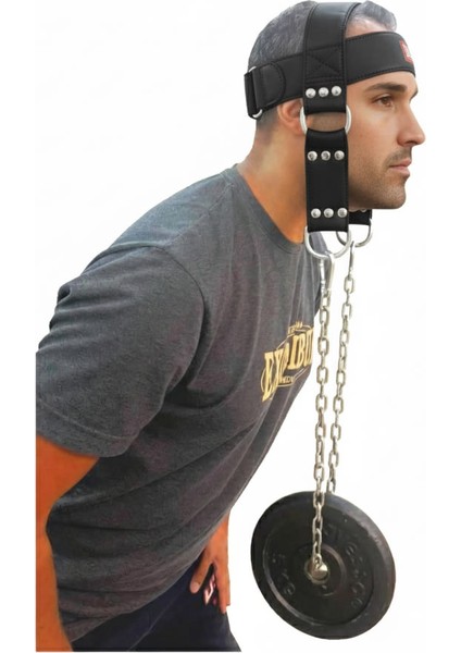 Deri Baş Boyun Ağırlık Kayışı