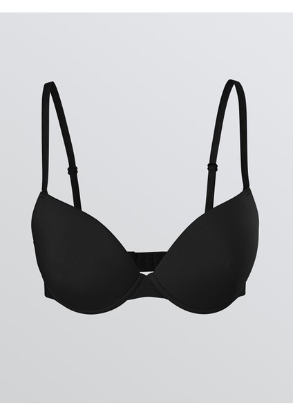 Yeni Sezon Balenli Yarım Dolgulu Tişört Sütyen