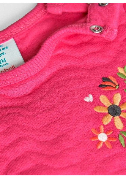 Kız Çocuk Elbise Koyu Pembe