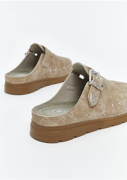 Yeni Sezon Süet Görünümlü Kadın Terlik indirimleri